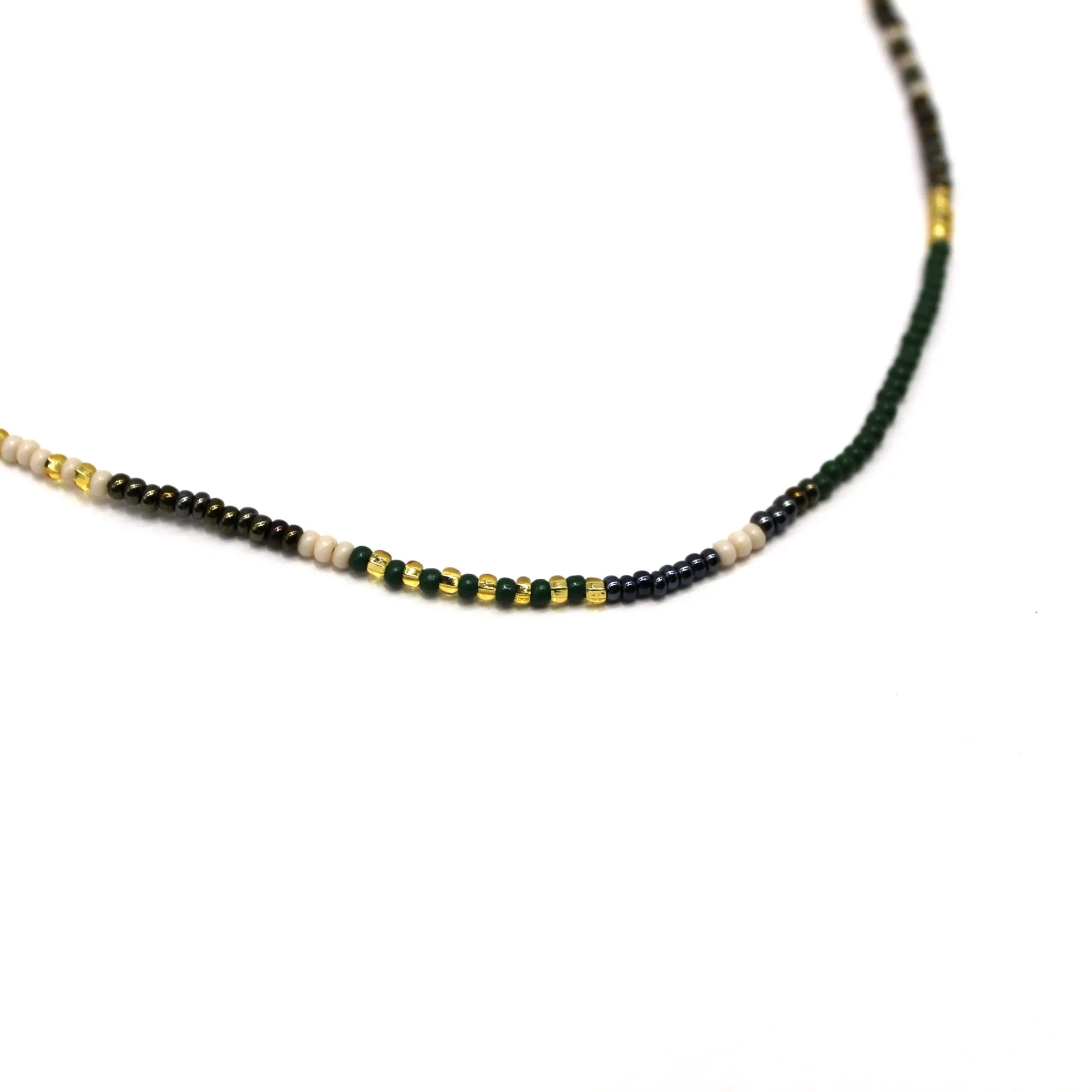 1 Strand Necklace / Wrap Bracelet - QUETZAL