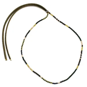 1 Strand Necklace / Wrap Bracelet - QUETZAL