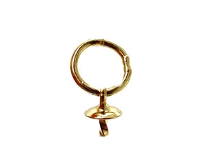 14KGF pearl bail w/ jump ring, SKU# 4005381DH