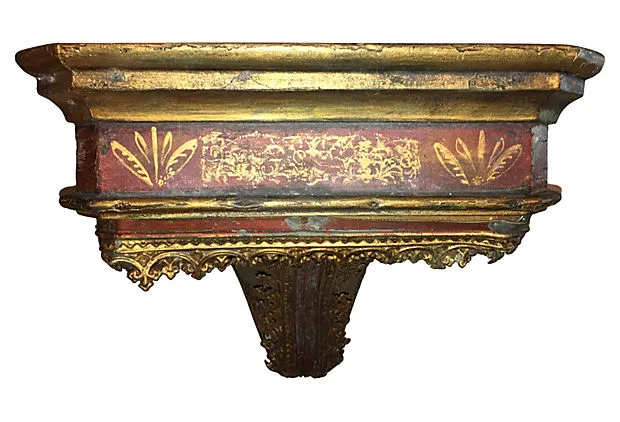 19th Century Italian Parcel-gilt Wall Console - FREE SHIPPING