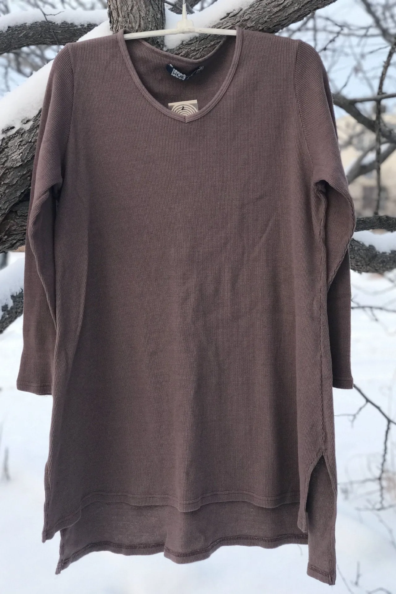 2293 Thermal Voyages Tunic-Rosewood