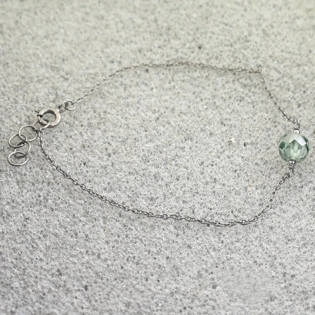 2.45 Ct Certified, Blue Diamond Chain Bracelet in Black Gold. Great Shine & Very Elegant