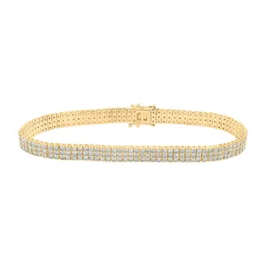 4CTW-DIA NK TENNIS BRACELET (7 INCH)