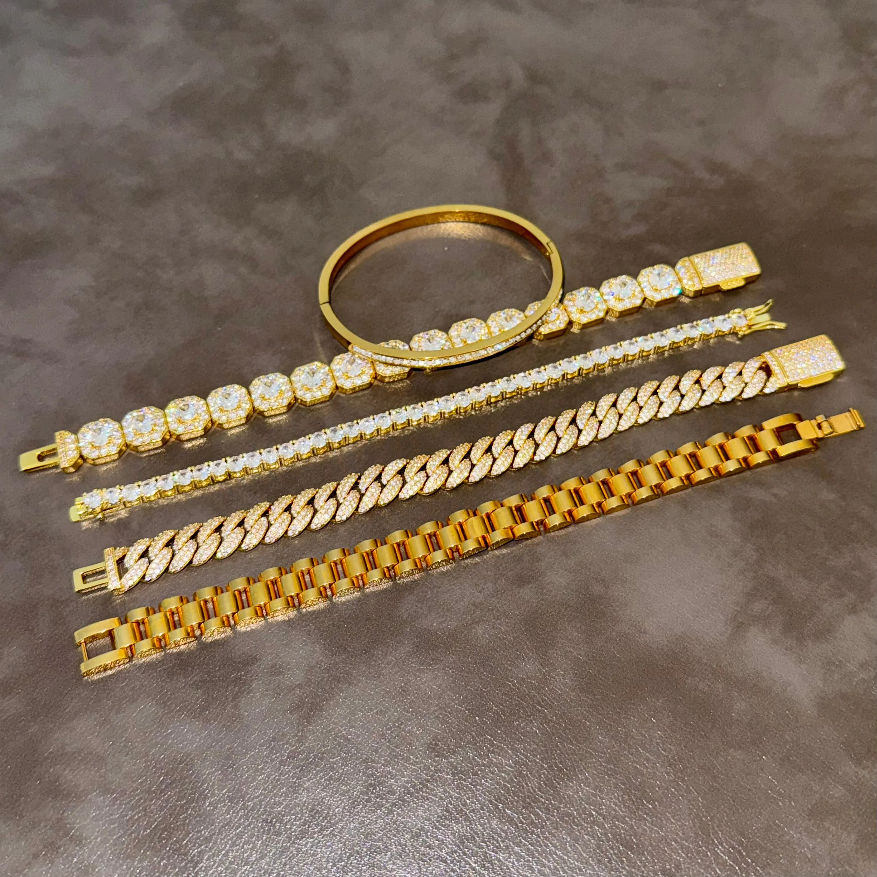 5-Piece Rich Girl Bracelet Set