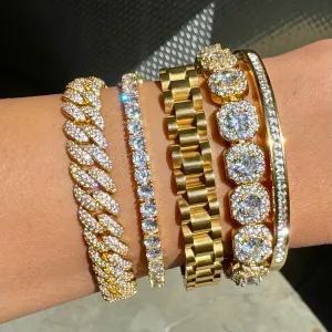5-Piece Rich Girl Bracelet Set