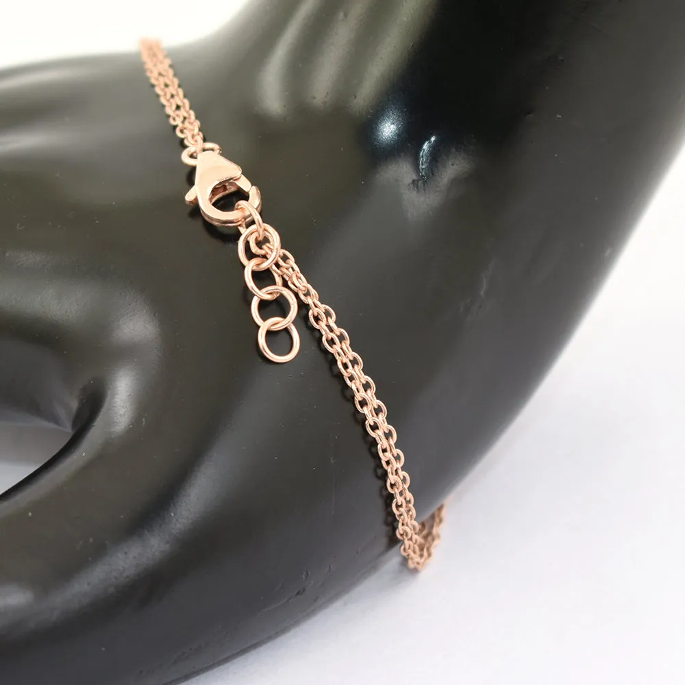 AAA Certified 2.68 Ct Rose Cut Black Diamond Infinite Bracelet in 925 Silver, For Wedding Gift, Girlfriends Gift