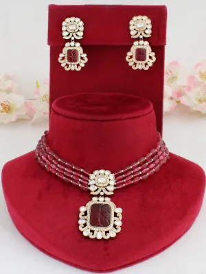 Aakriti Bib Necklace Set
