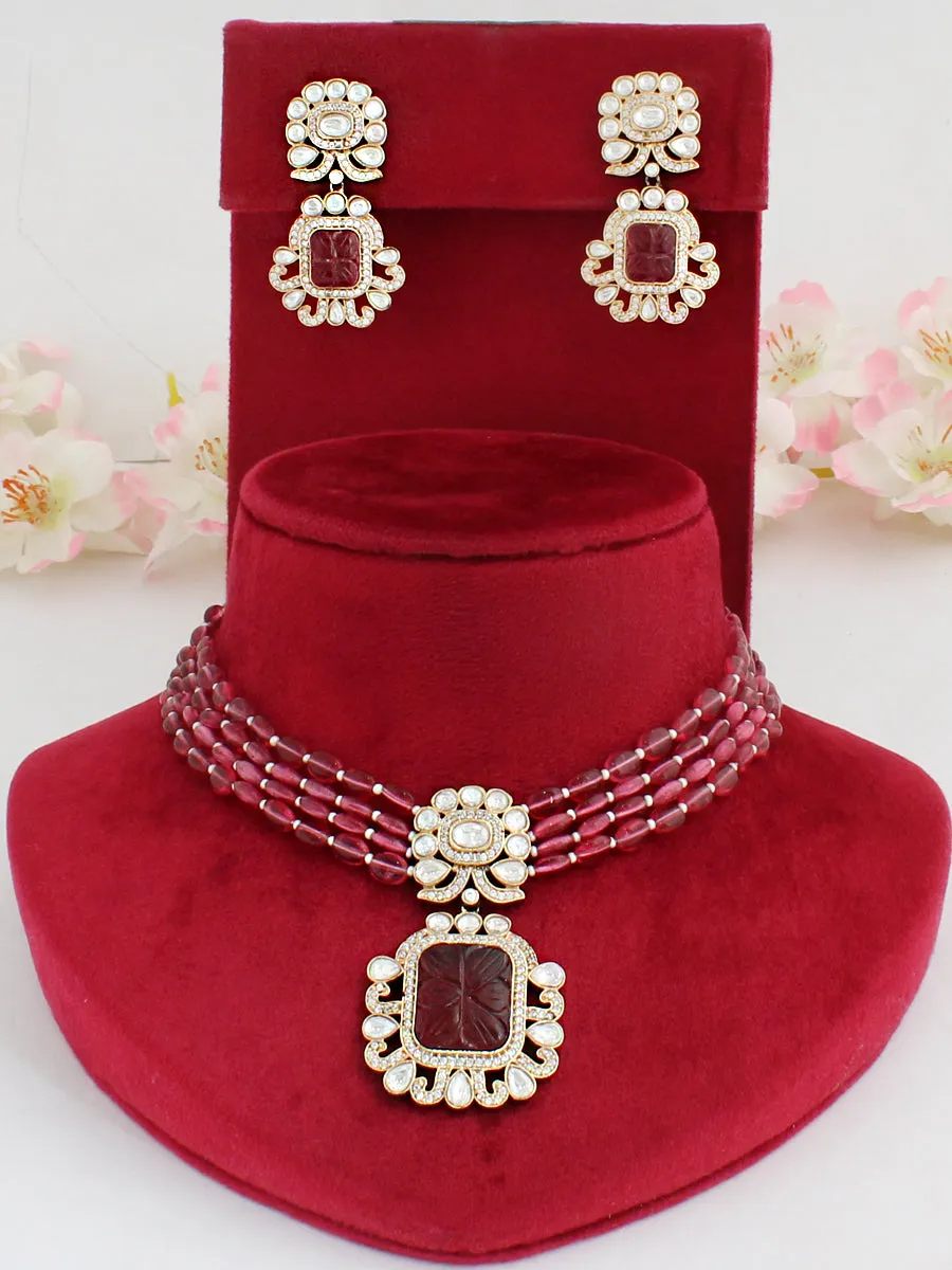 Aakriti Bib Necklace Set