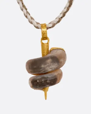 Agate Twist Necklace