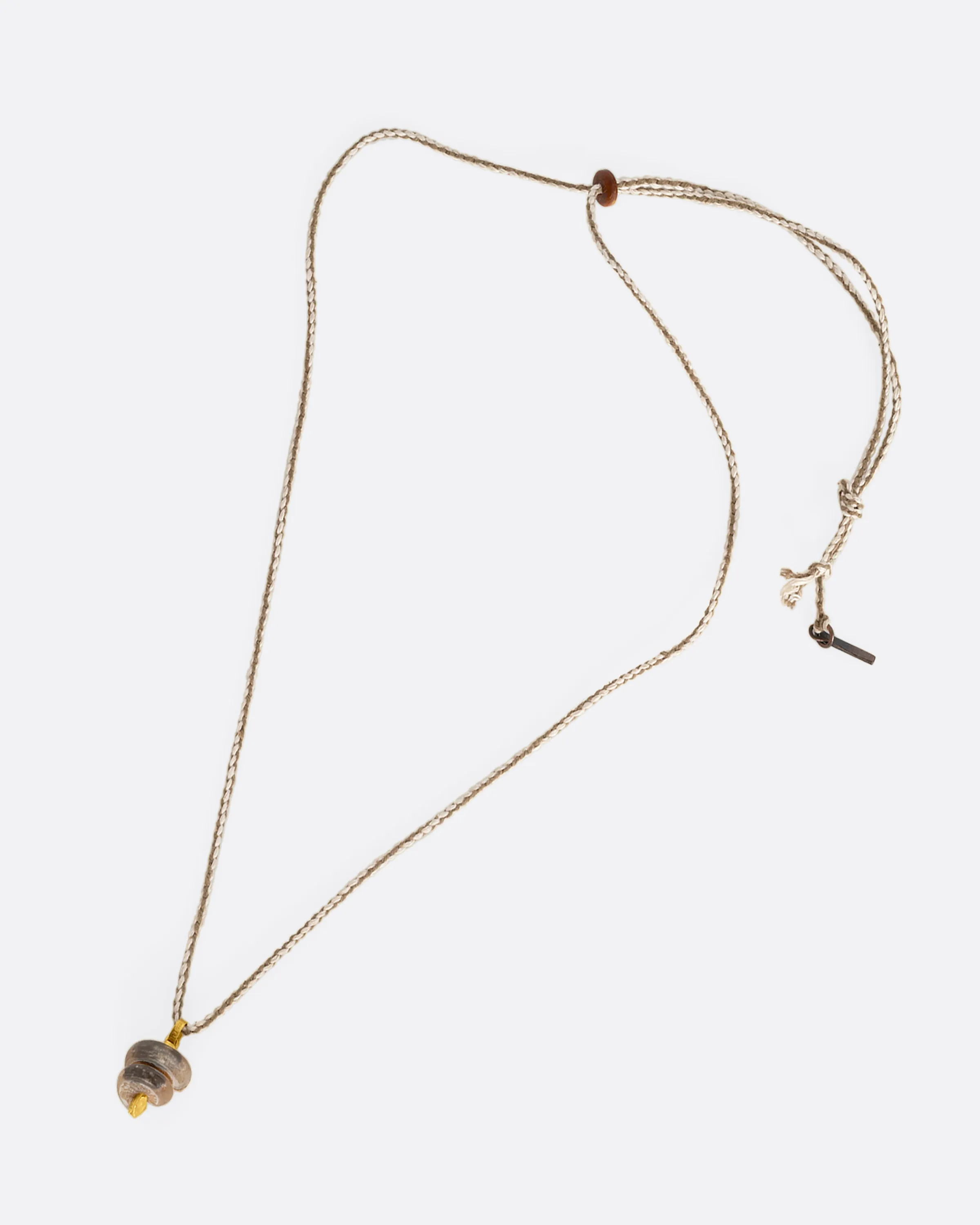 Agate Twist Necklace