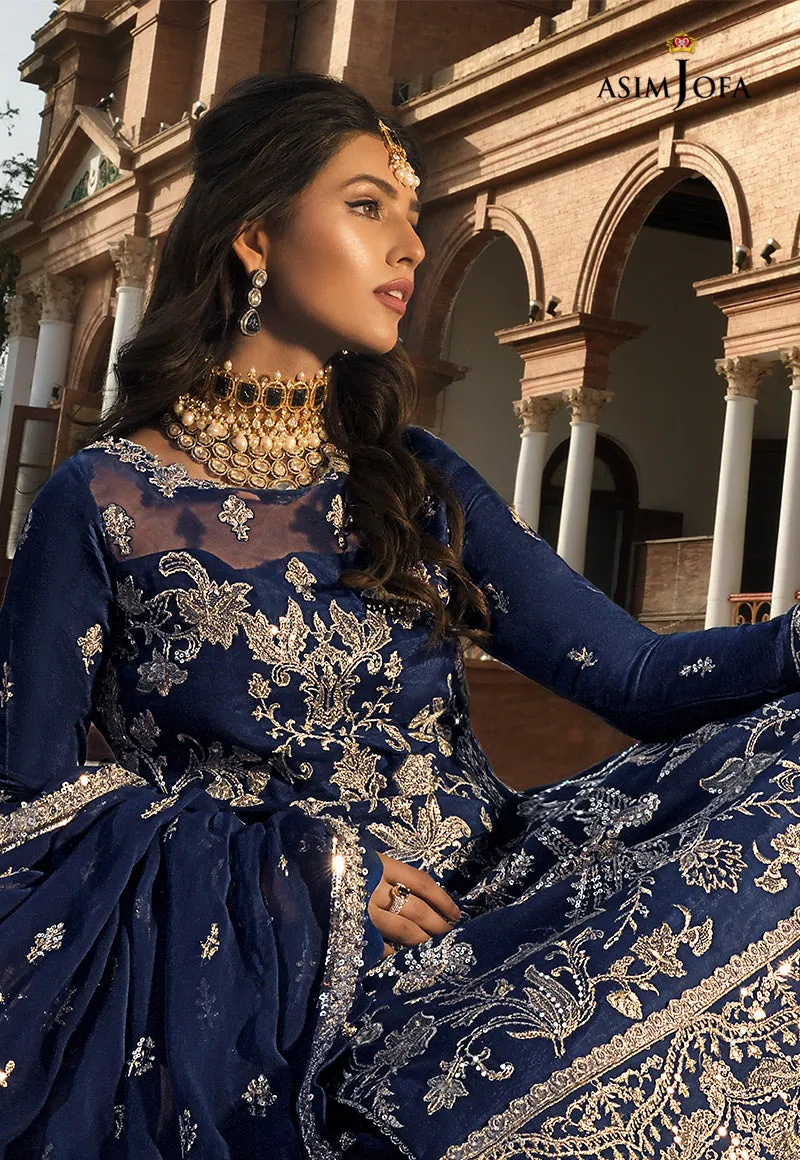 AJST-13 | Asim Jofa Sadqay Tumharay Eid Collection 2022 | Unstitched Embroidered Silk Suits
