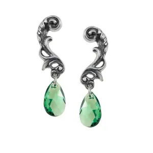 Alchemy Gothic E415  Night Queen Earrings