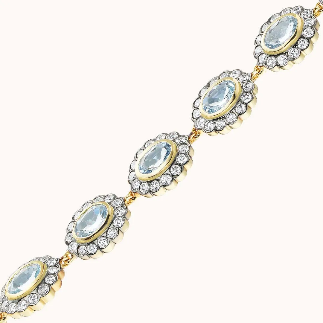 Ali Bracelet Aquamarine