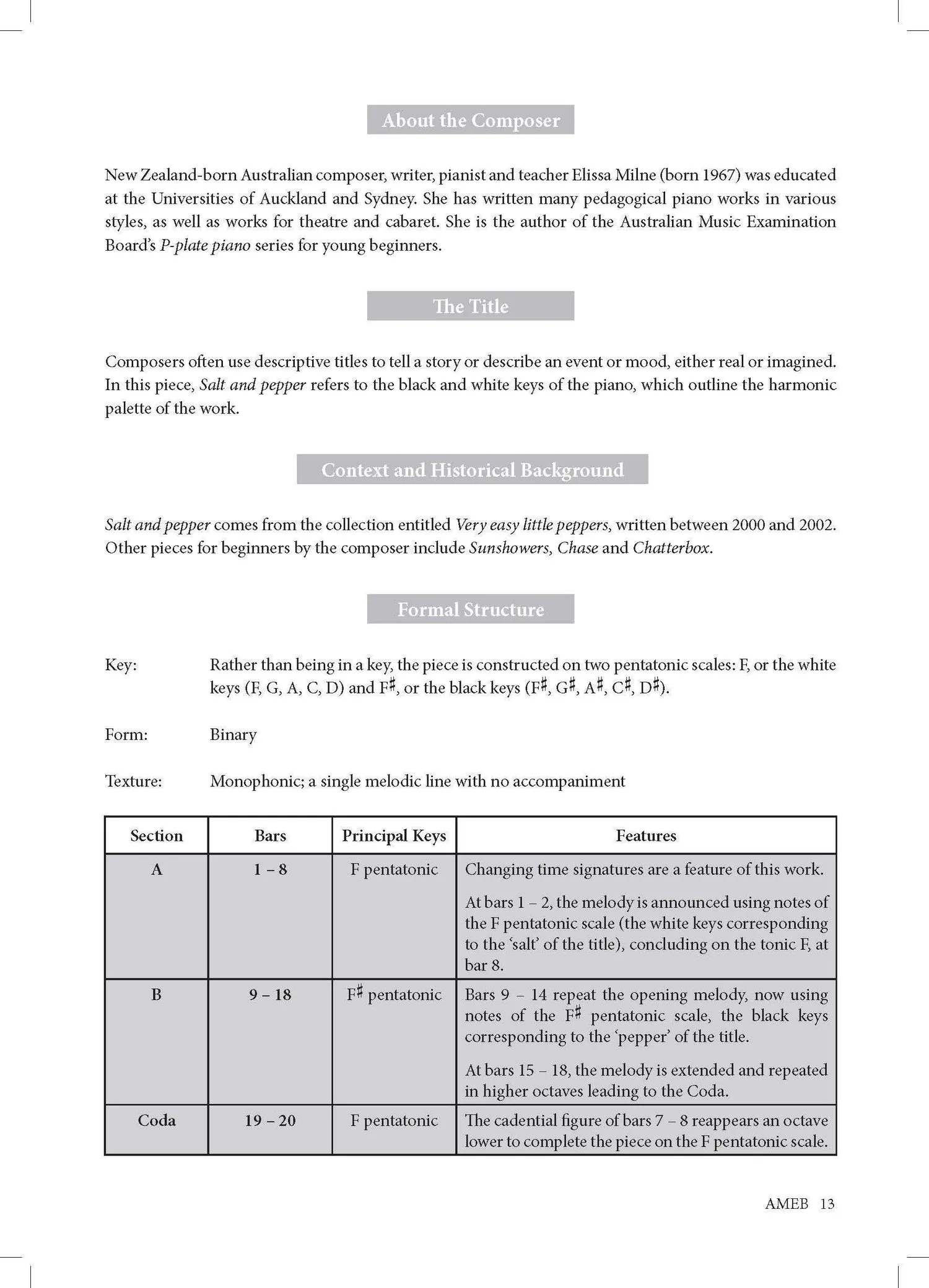 AMEB Piano Series 17 CD and Handbook Preliminary to Grade 2