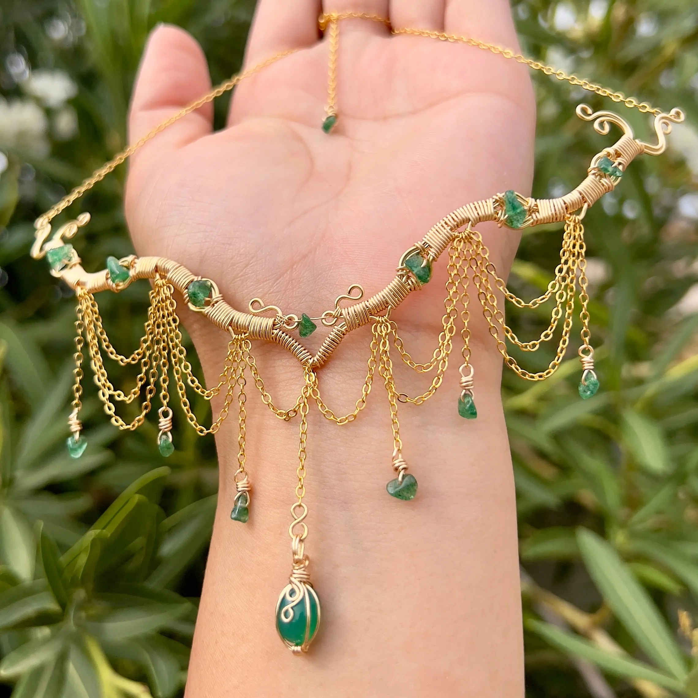 Astraea in Green Onyx✵