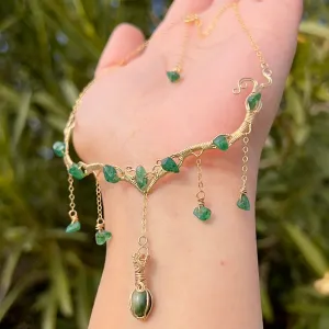Astraea in Green Tourmaline 14KGF ✵