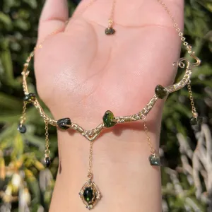 Astraea in Green Tourmaline 14KGF ✵