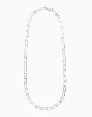 Axel Flat Curb Chain Necklace