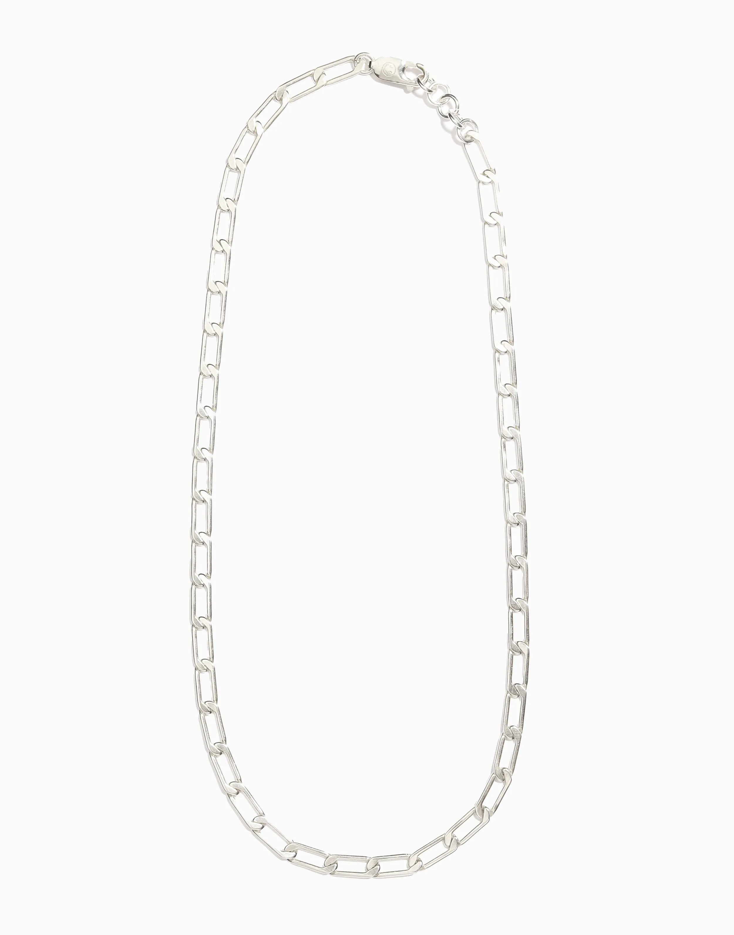 Axel Flat Curb Chain Necklace