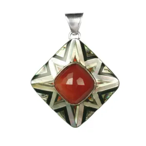 Aztec "Fire Mountain" Pendant