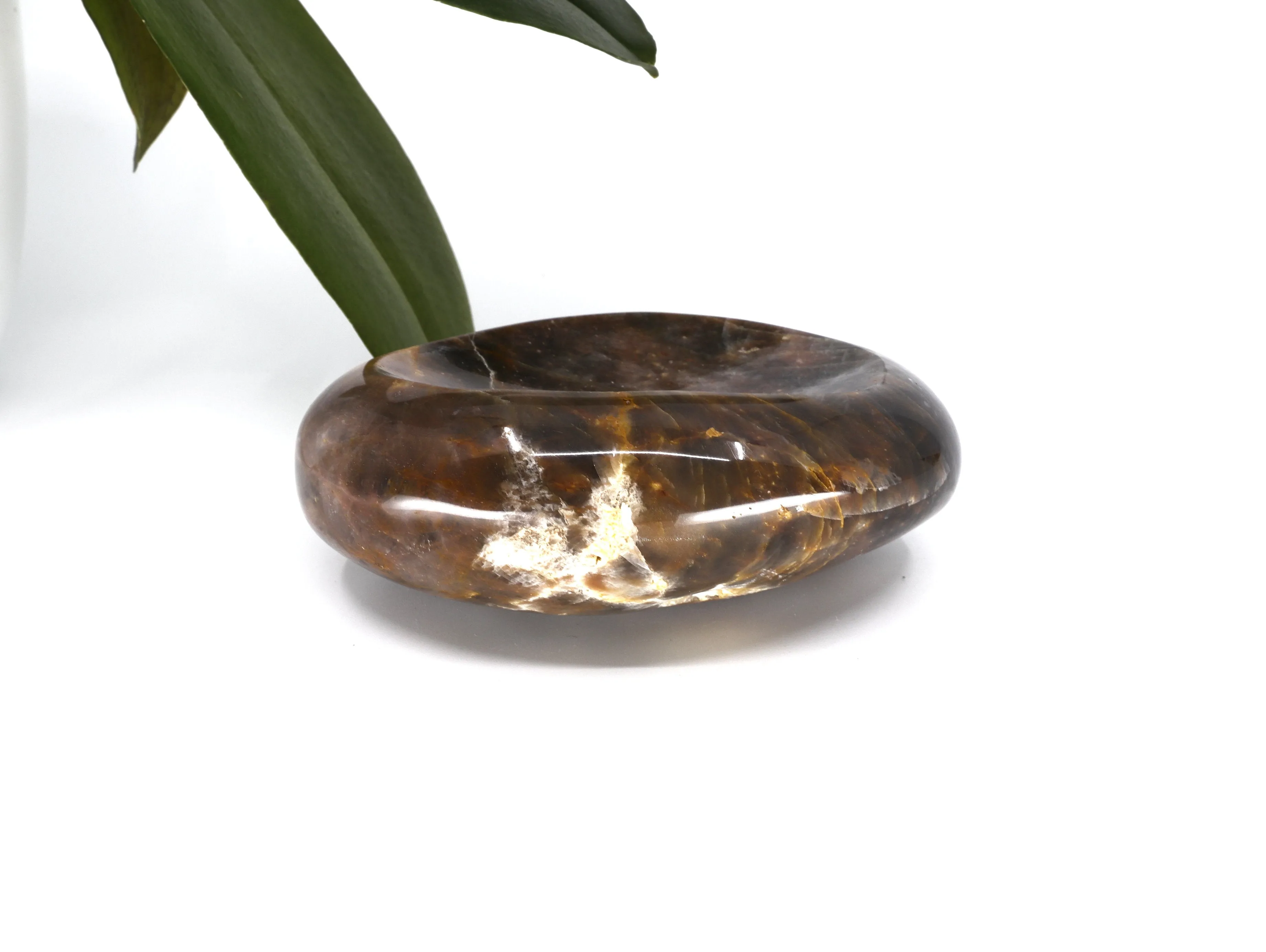 Black Moonstone dish | 468g