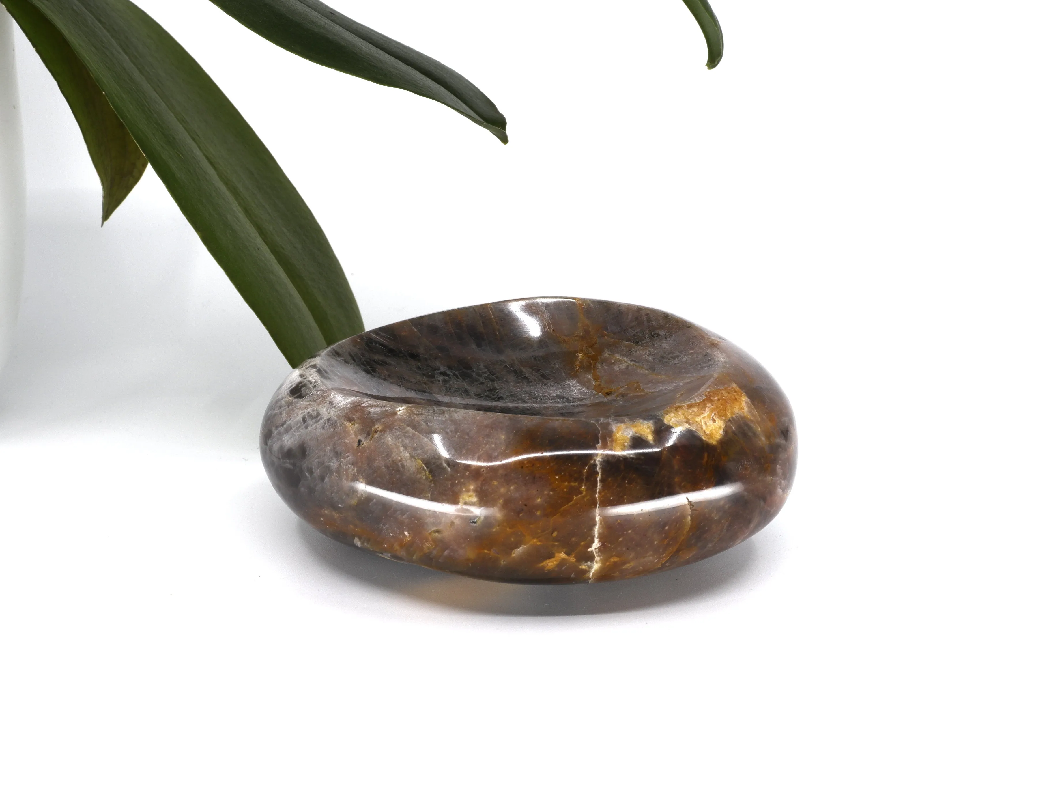 Black Moonstone dish | 468g