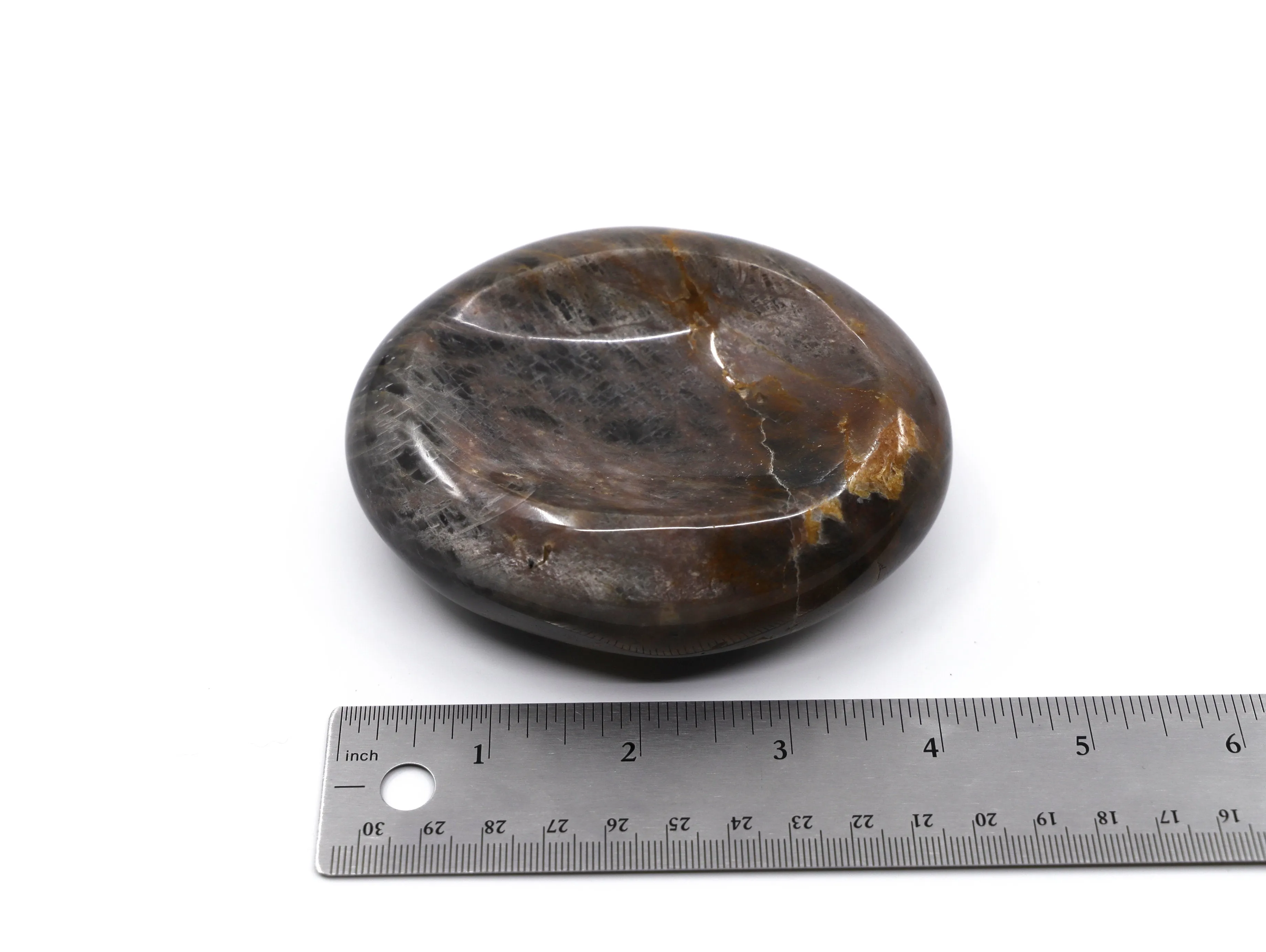 Black Moonstone dish | 468g