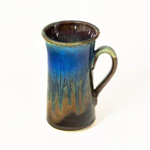 Blanket Creek Pottery - Straight Mug (Amber Blue)