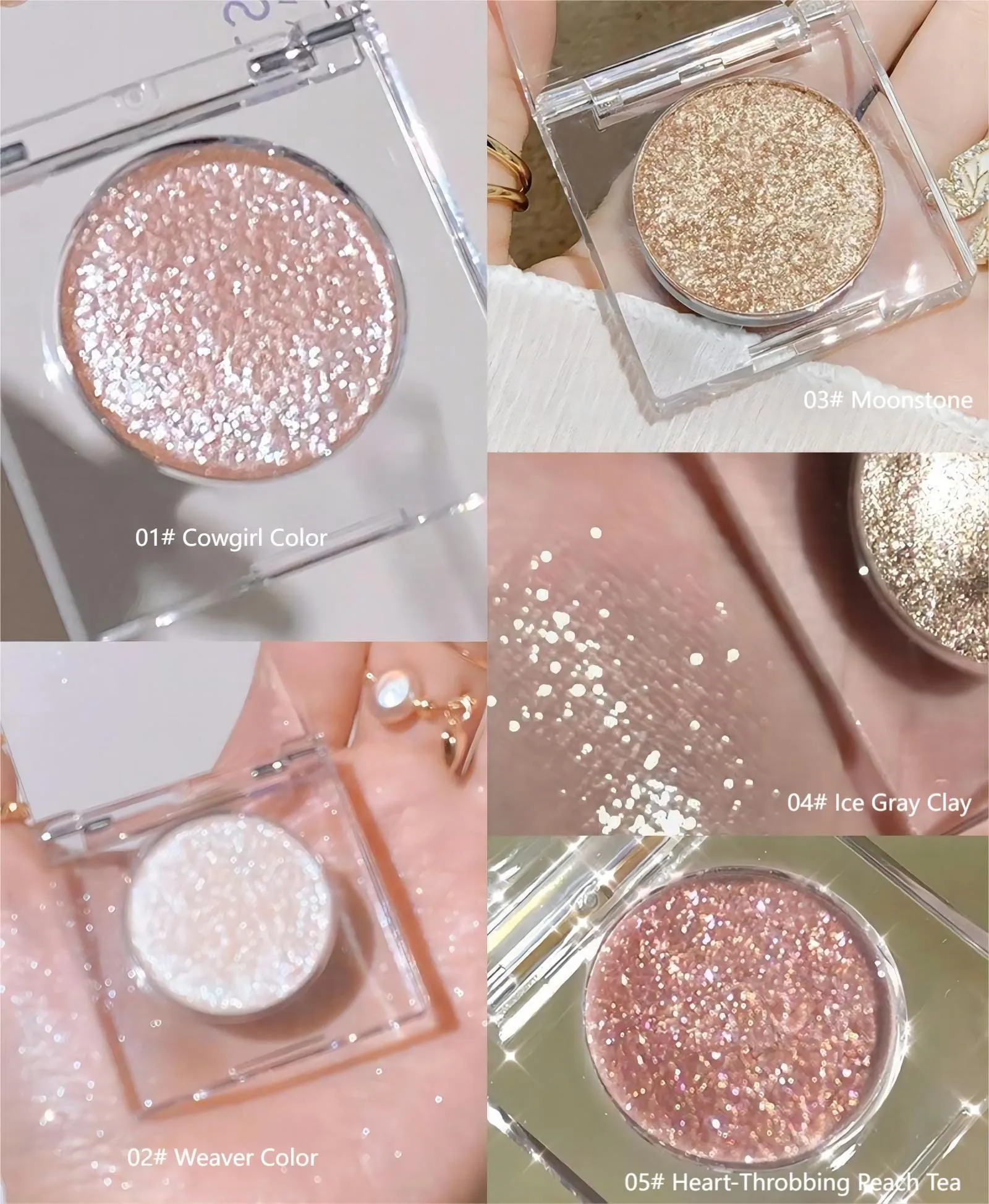 Bling Powder FAICCIA Single Eyeshadow