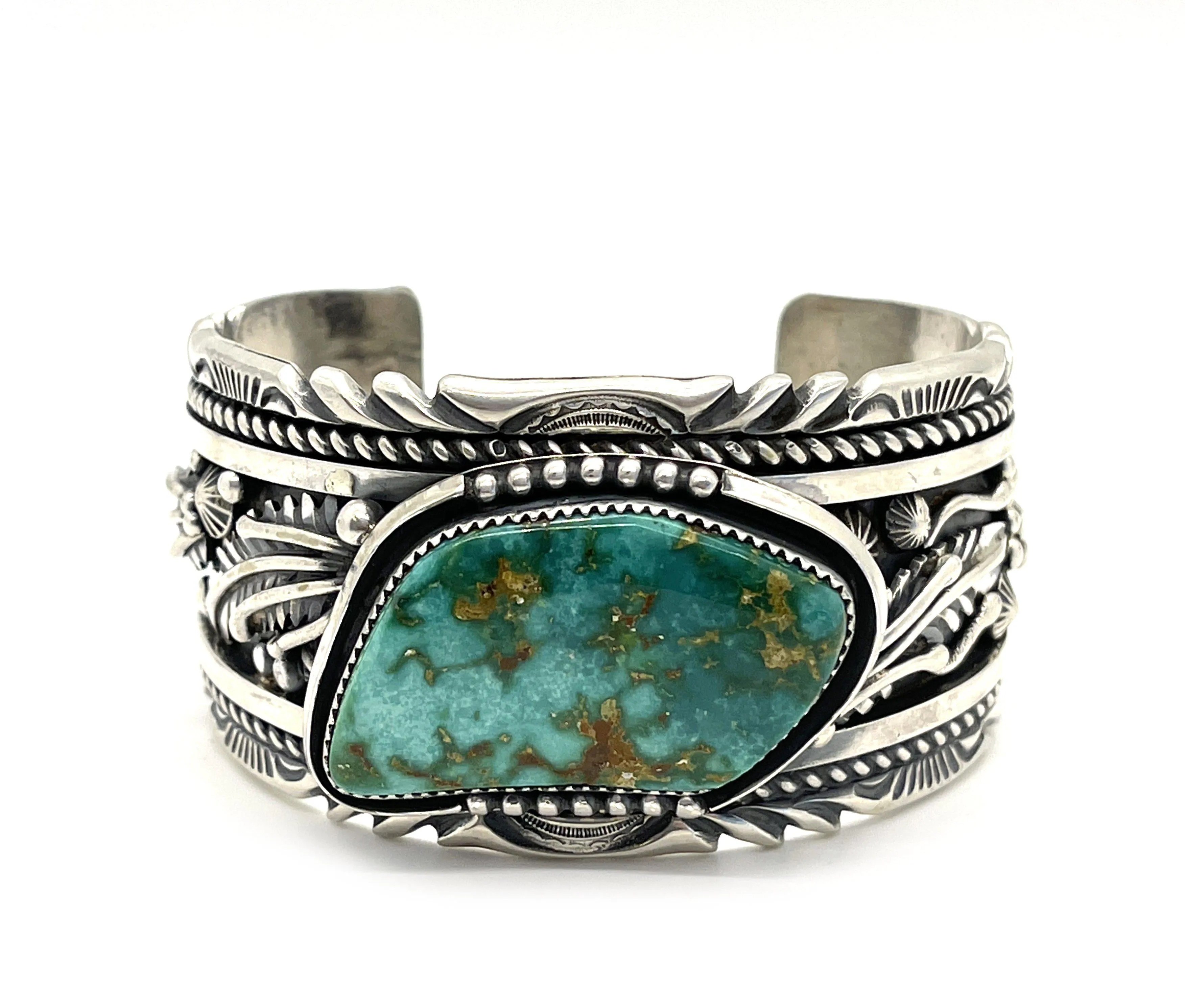 Blue Gem Cuff
