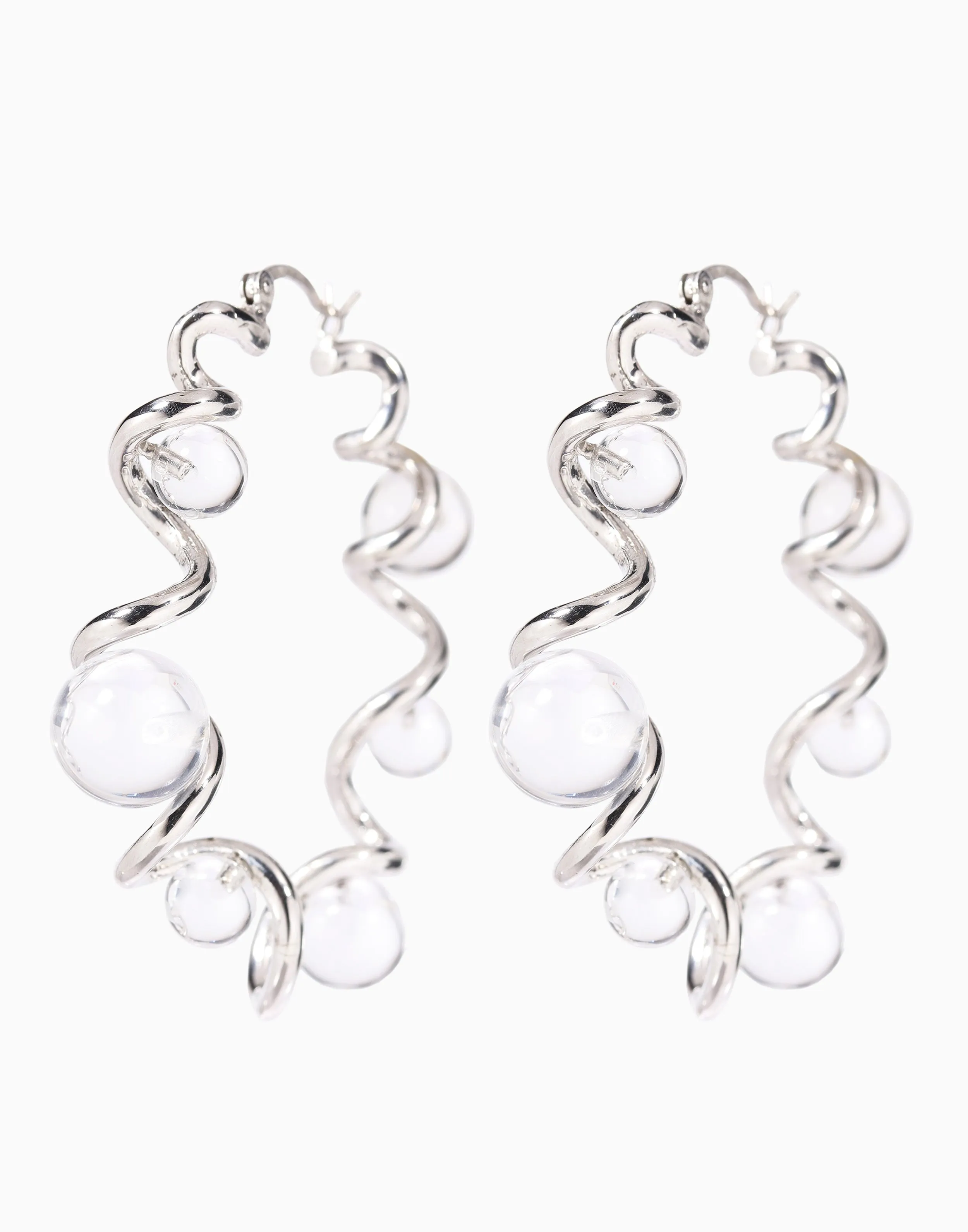 Bubbly Hoops Large
