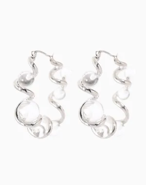 Bubbly Hoops Medium