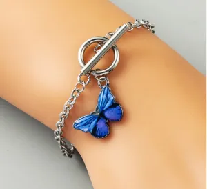 Butterfly Charm Bracelet