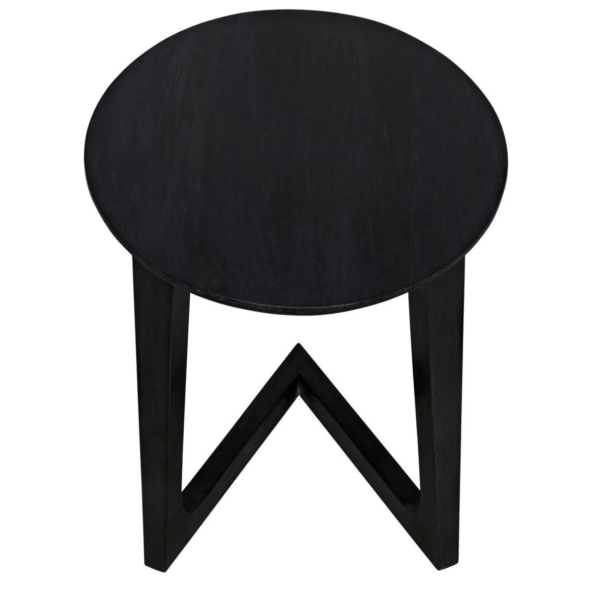Cantilever Table, Charcoal Black