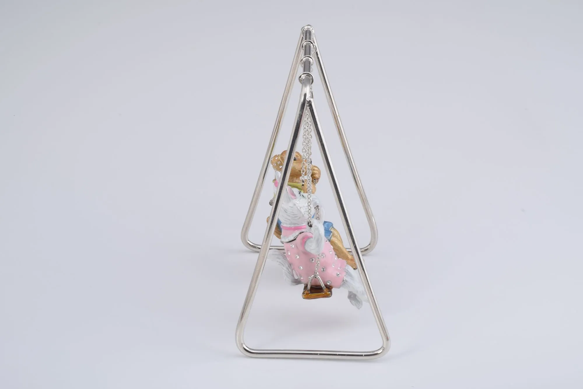 Cat & Dog Swinging