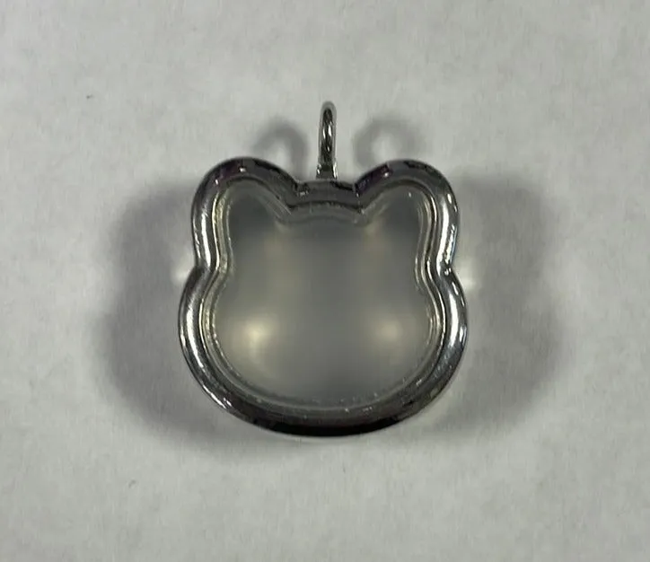 Cat Pearl/Gem Locket