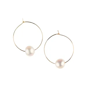 Charlotte Hoops in Pearl