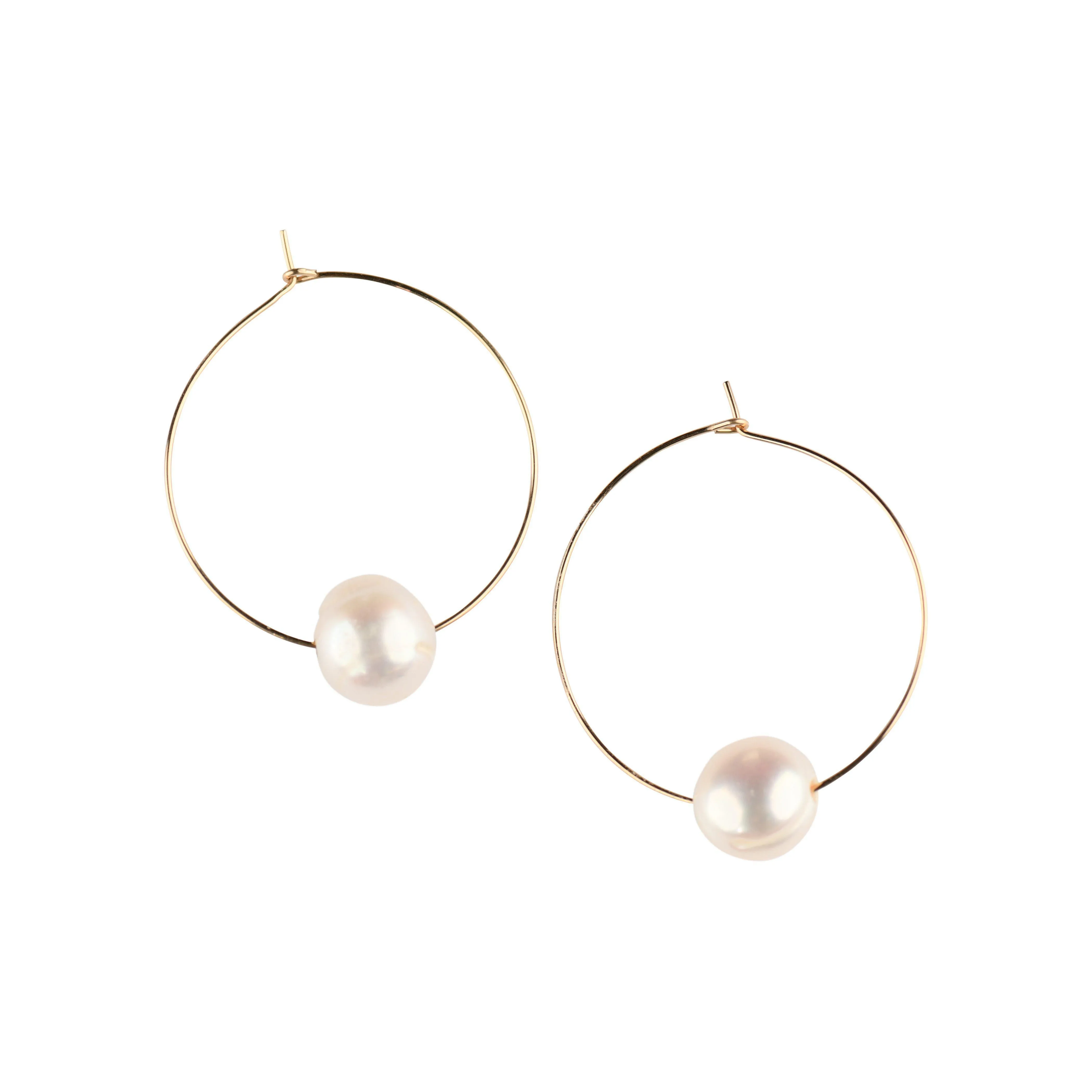 Charlotte Hoops in Pearl