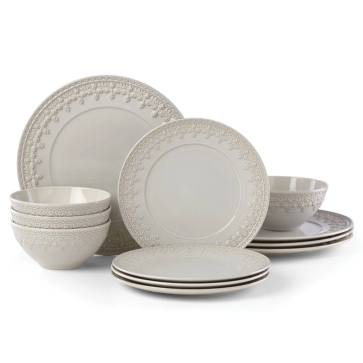 Chelse Muse Fleur 12-piece Dinnerware Set