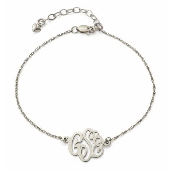 Cheshire Handcut Monogram Bracelet (WS)