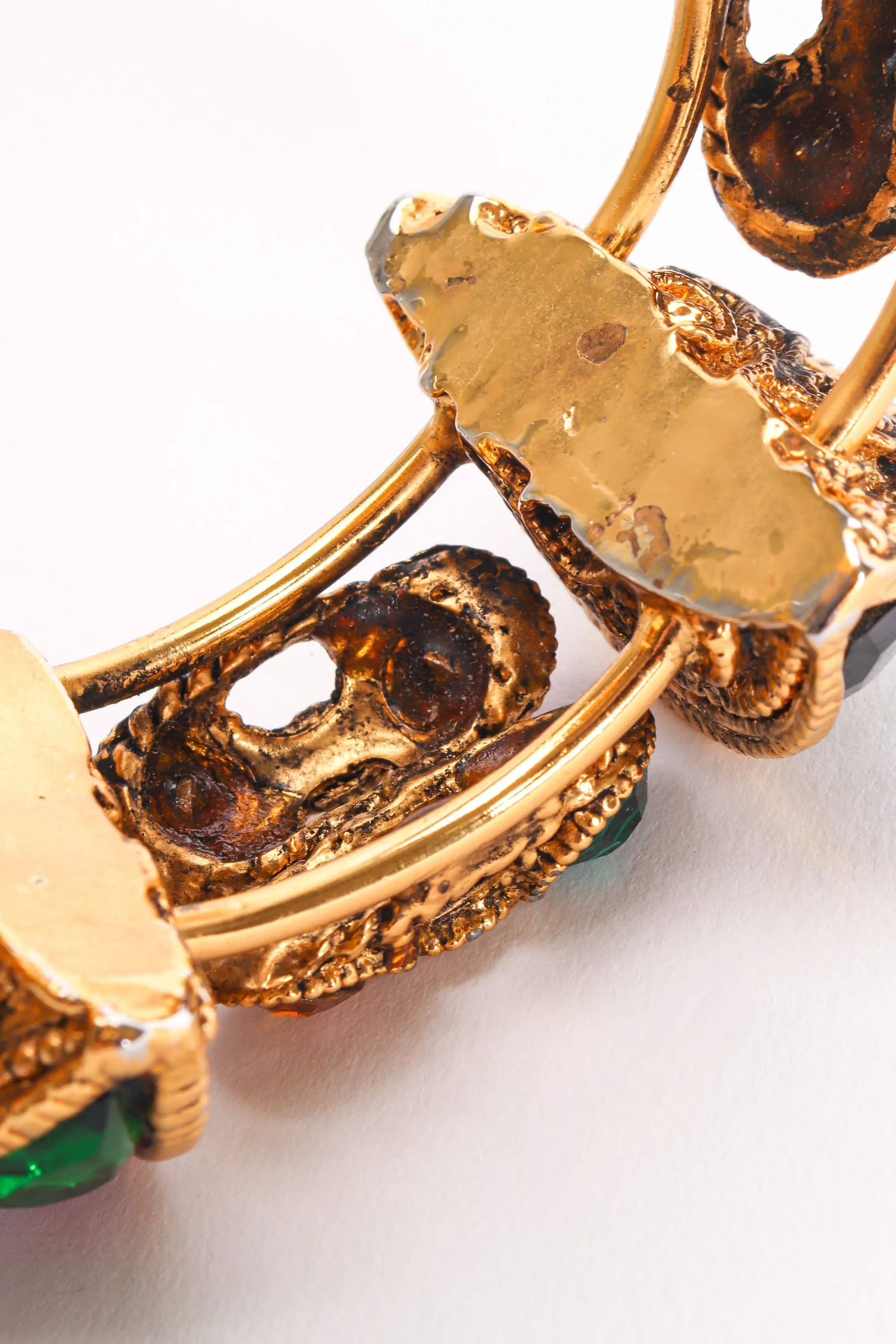 Chunky Jeweled Baroque Armband