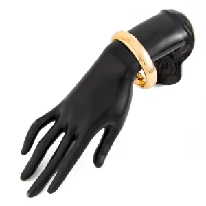 Classic Gold Silver Plated Bangle Bracelet