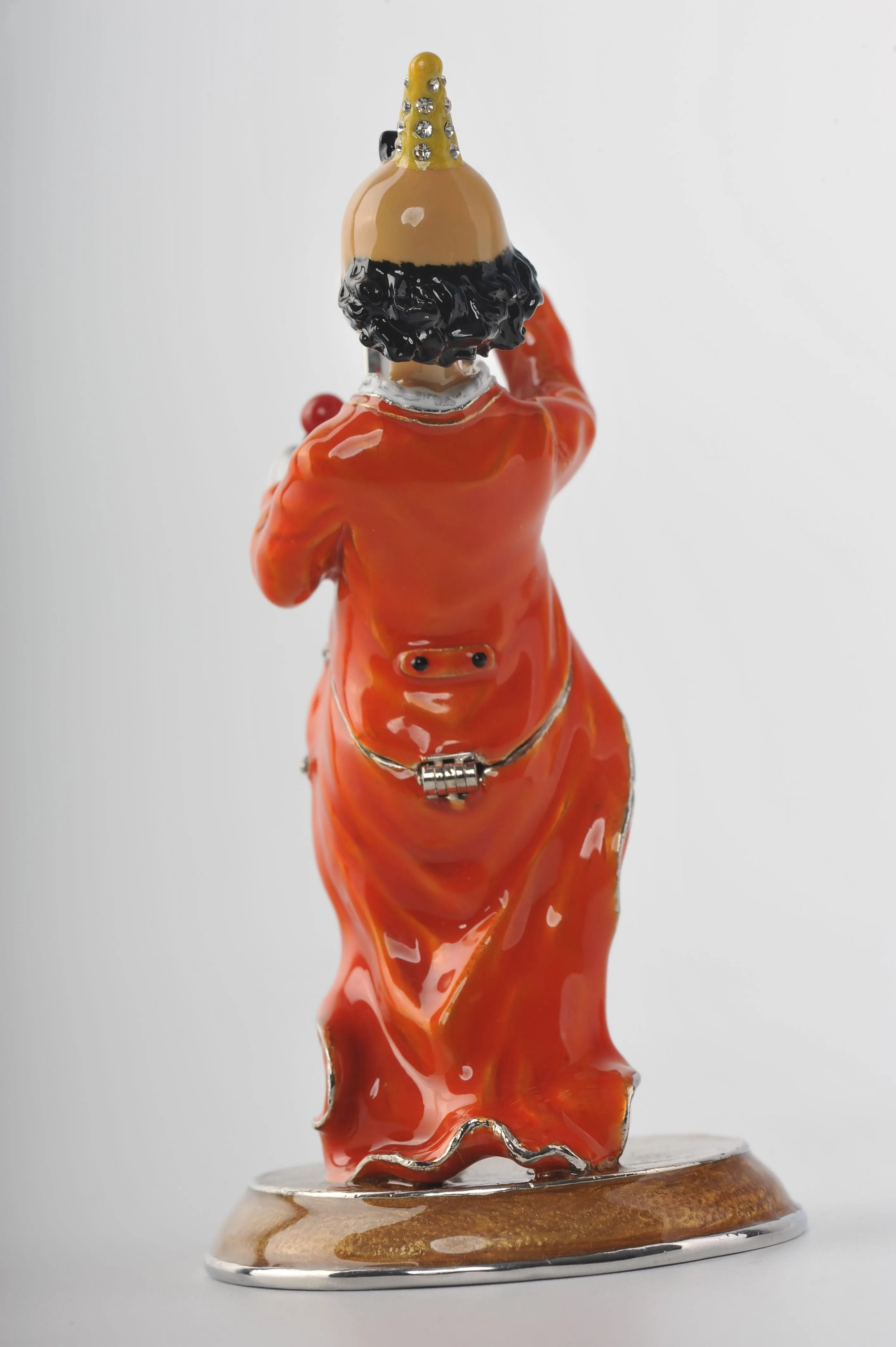 Clown Playing the Drum