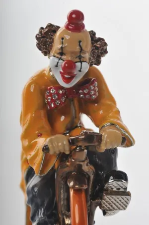 Clown Riding an Unicycle