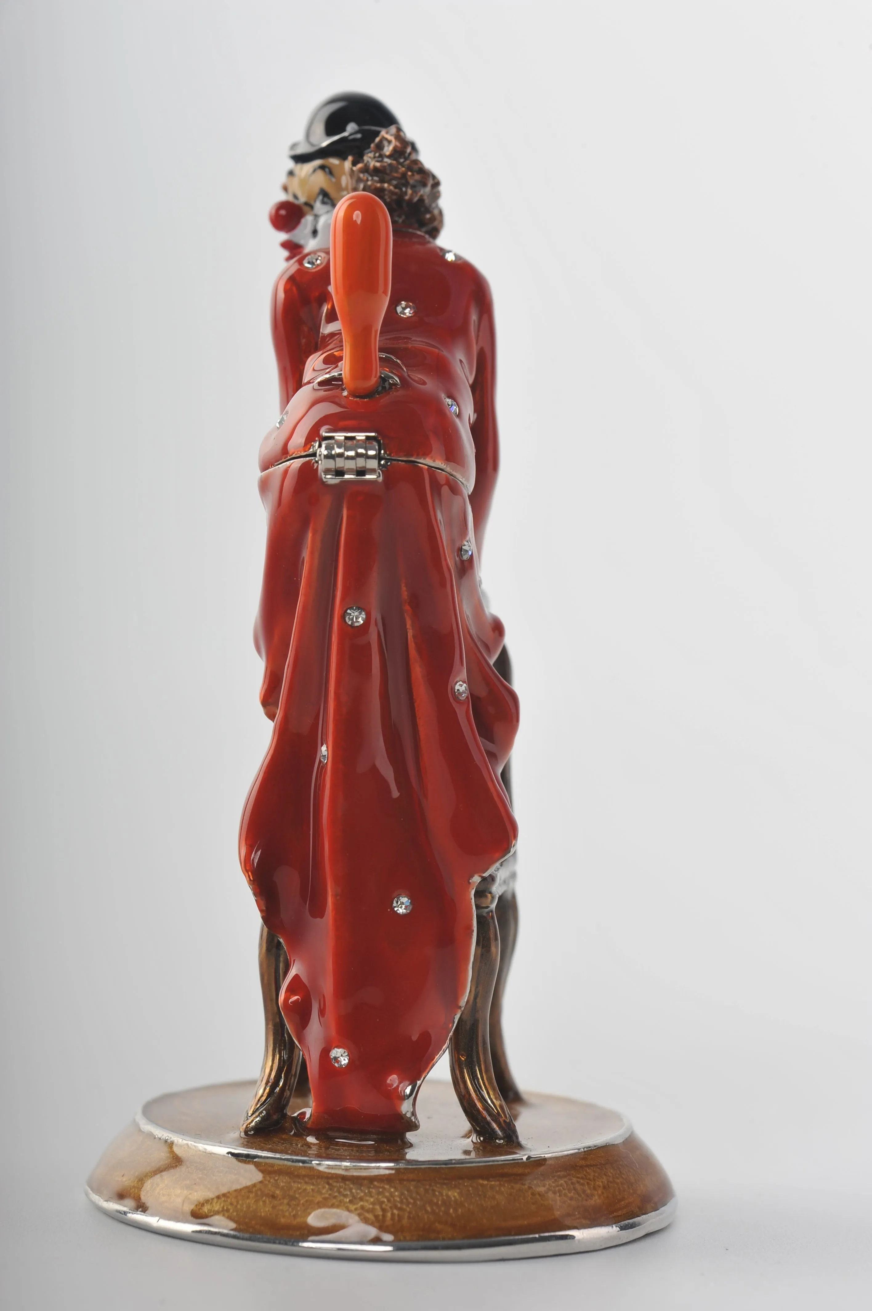 Clown Standing on a Chair