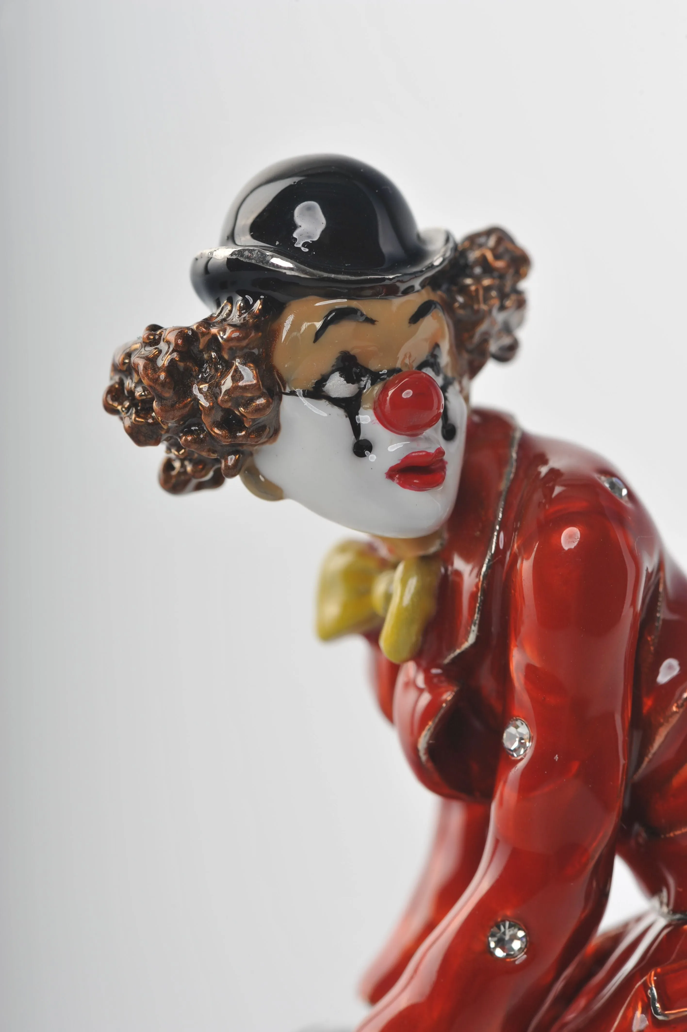 Clown Standing on a Chair