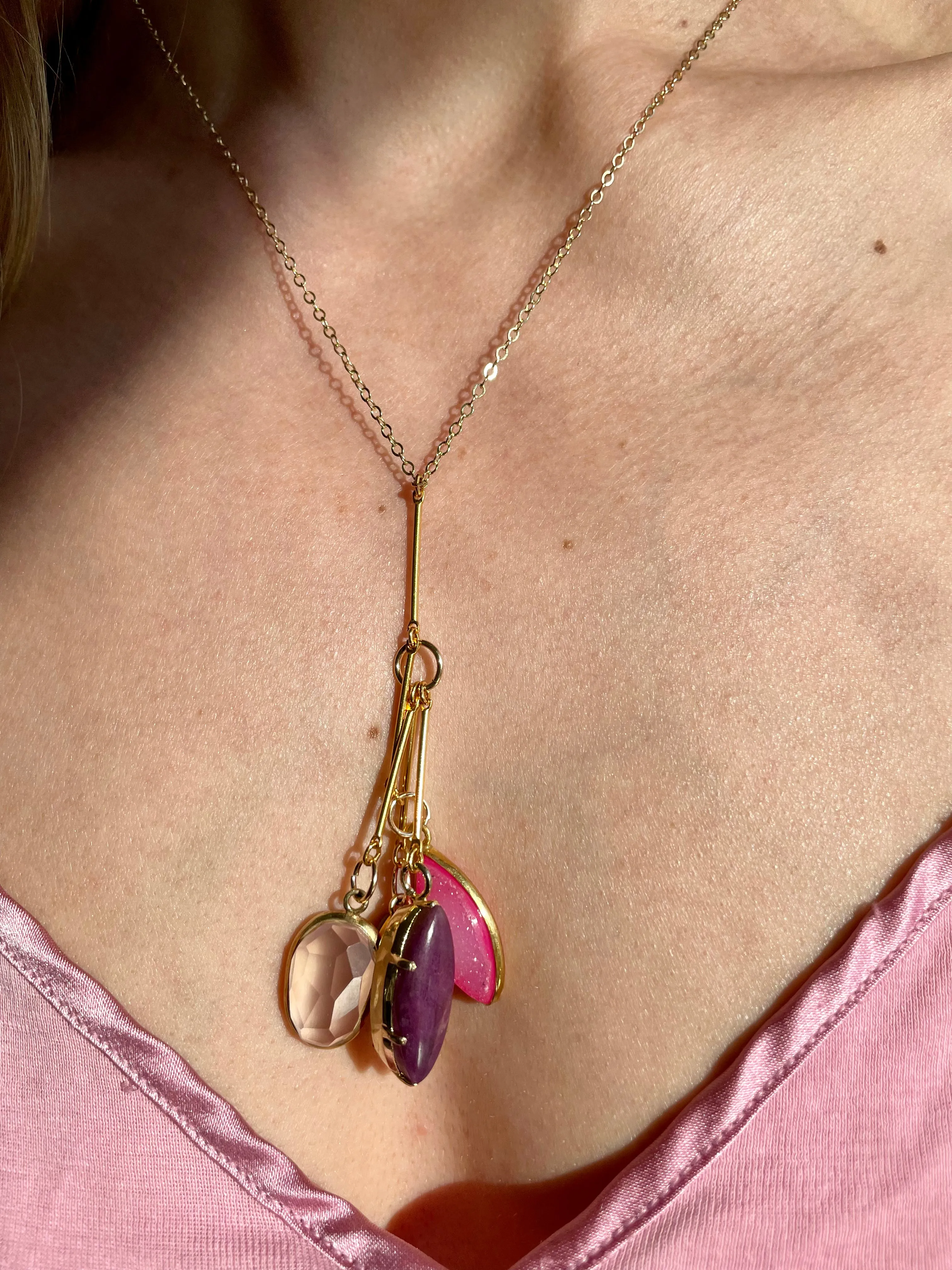 Cluster Gem Chain