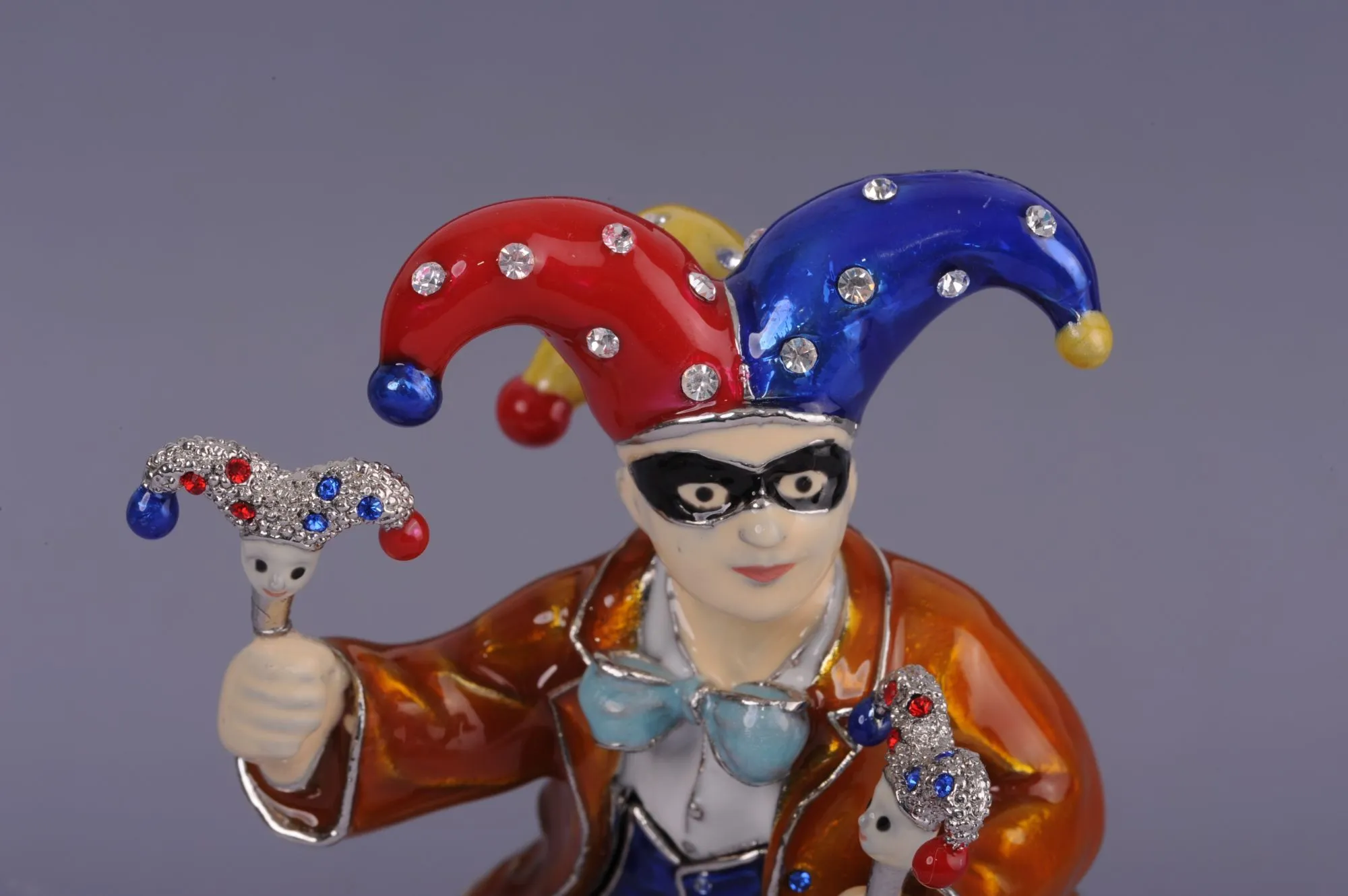 Colorful Jester with Clappers