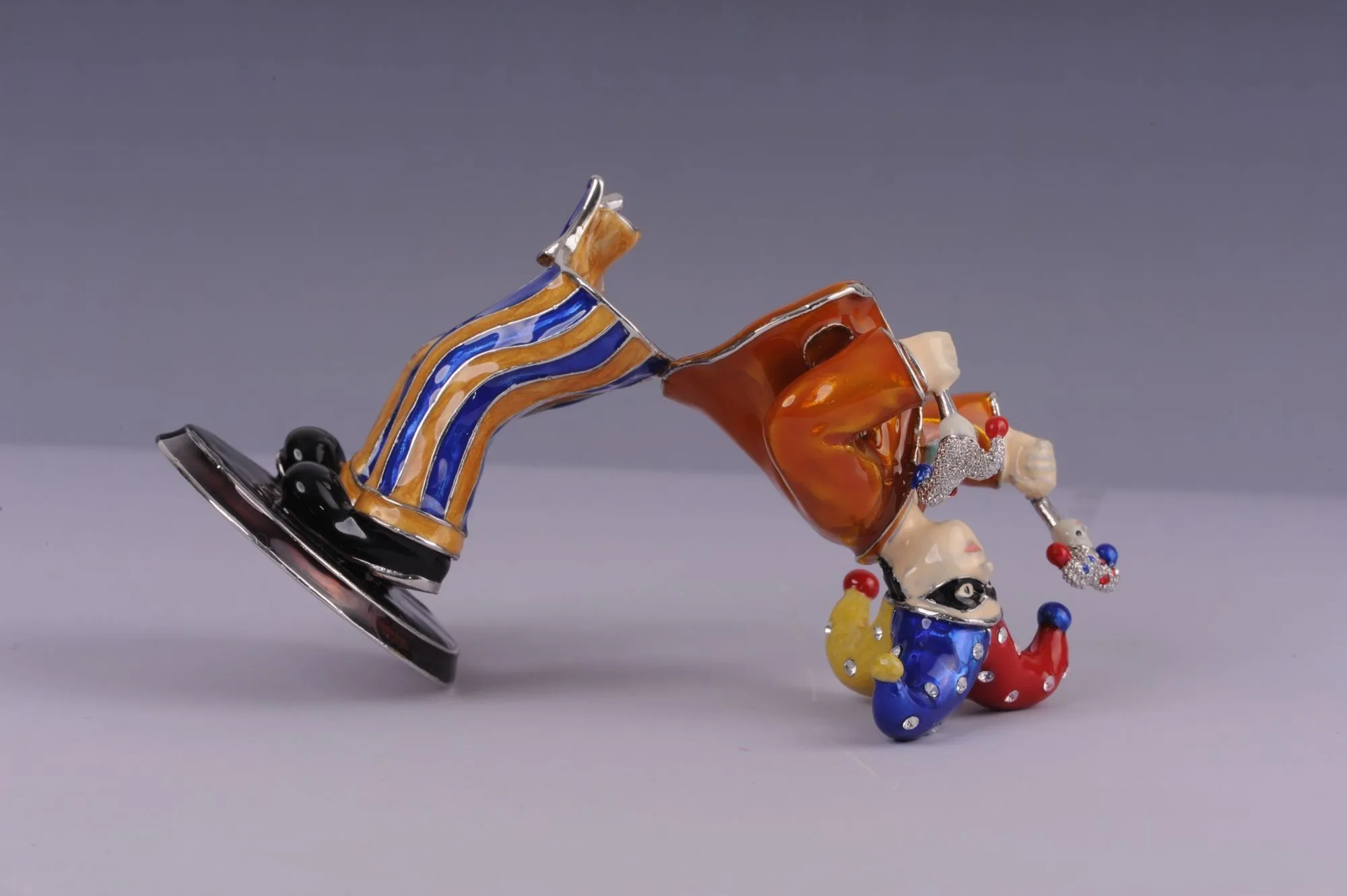 Colorful Jester with Clappers