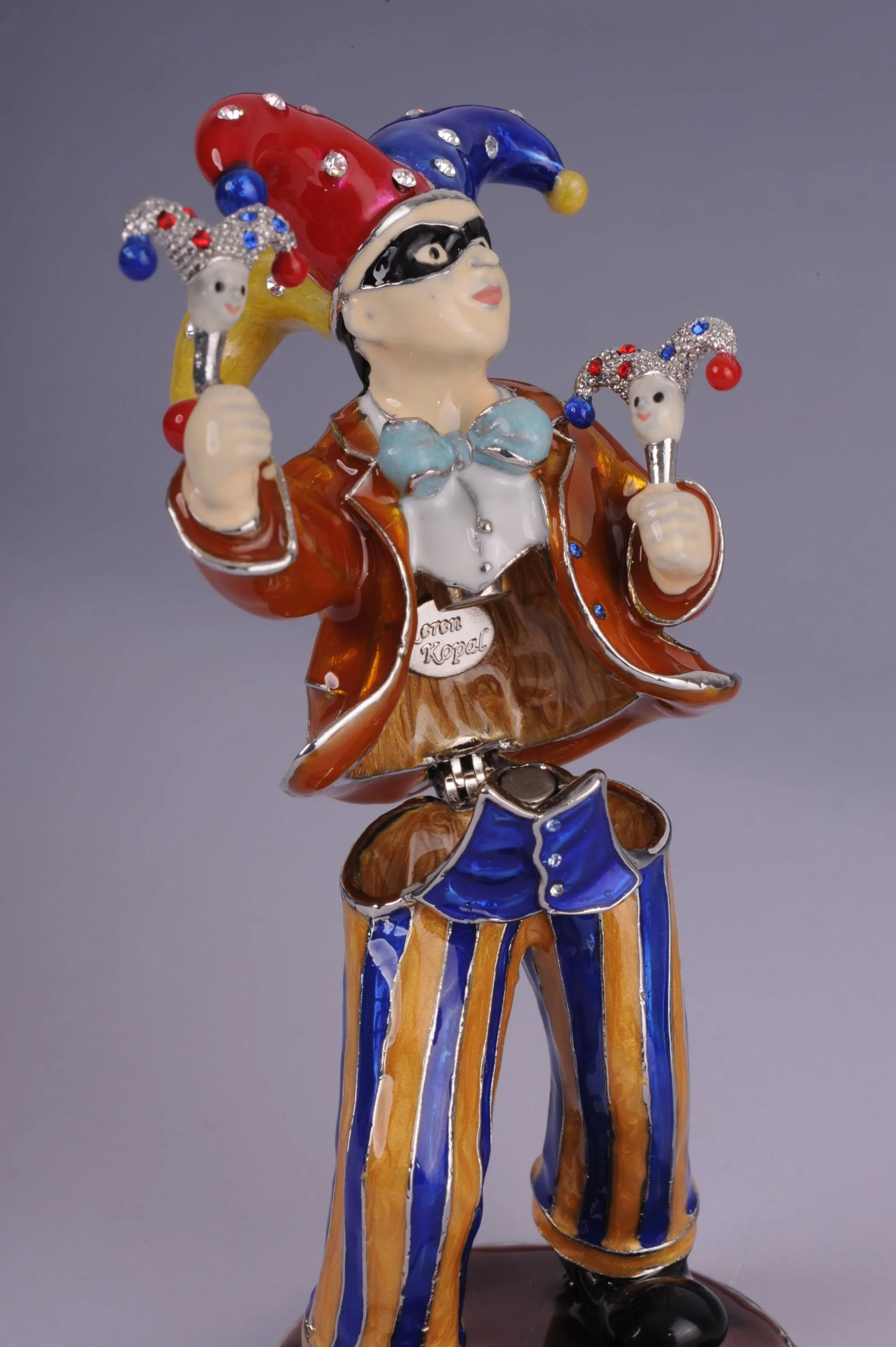Colorful Jester with Clappers